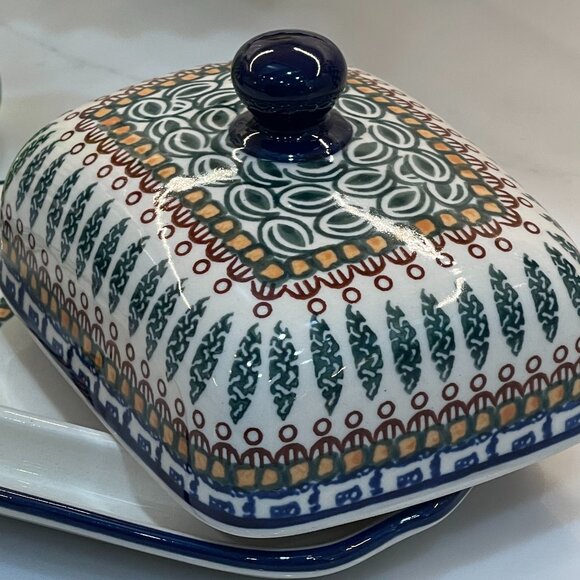 Imported Tuscany Butter Dish- NWT - Picture 15 of 16